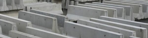 Precast Concrete Jersey Barriers