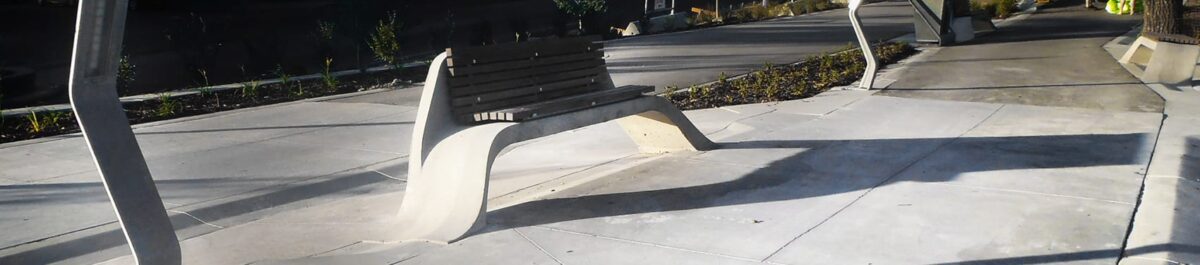 precast Concrete Bench