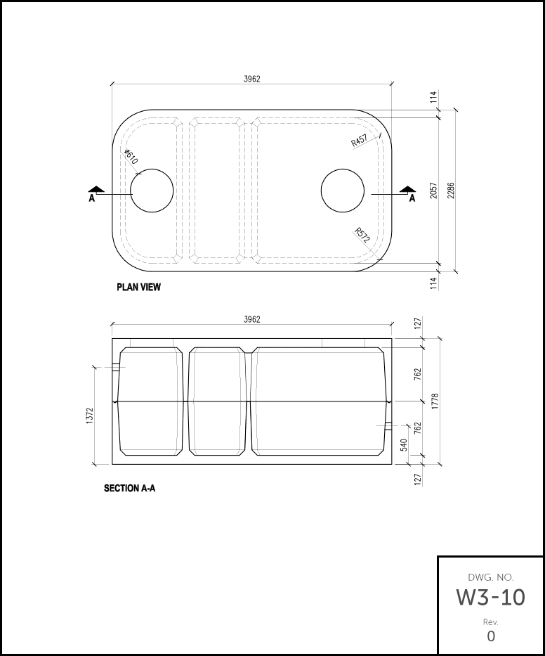 How to get concrete lid off septic tank